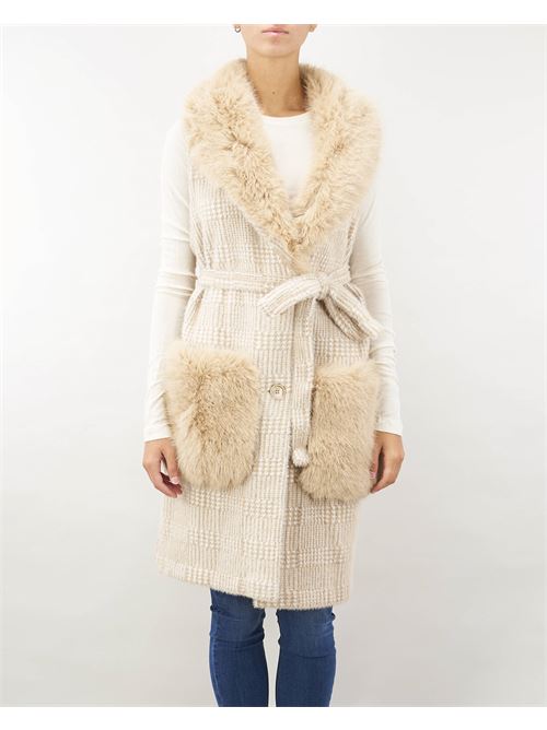 Coat with faux fur inserts No Secrets NO SECRETS | Sweater | NS20455